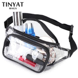 Summer Waist Bag PVC Clear Waterproof Jelly Belt Bag for Girl