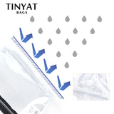 Transparent Cosmetic Bags Waist Bag Crossbody Makeup Bag Fanny Pack
