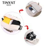 Waterproof Gym Bag with Wet Separation - Fitness Training Yoga Shoulder Bag