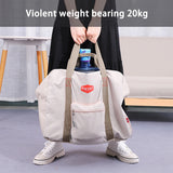 Waterproof Gym Bag with Wet Separation - Fitness Training Yoga Shoulder Bag