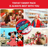 Winter Waist bag Pack Purse Women Christams Casual Large Phone Belt Bag