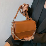 Women's Cross Body Evening Bag with Buckle Strape Shoulder