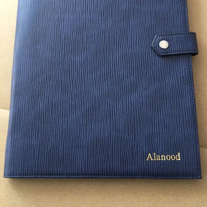 Personalized Initial Letter Keychain with Black Tassel