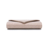 Sequined Envelope Clutch Pink Evening Bag Wedding Purse Female Handbag