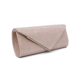 Sequined Envelope Clutch Pink Evening Bag Wedding Purse Female Handbag