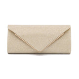 Sequined Envelope Clutch Pink Evening Bag Wedding Purse Female Handbag