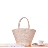 Summer Beach Bag Woven Shoulder Tote Shopping Purse Handbag Straw Bag