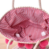 Summer Beach Bag Woven Shoulder Tote Shopping Purse Handbag Straw Bag