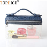 Women Purse Ostrich Women Summer Handbags Ladies Snake Clear Bag