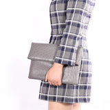 Serpentine Envelope Clutch Crossbody Chain Handbag