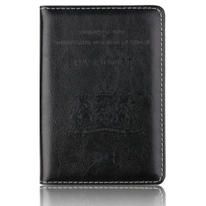 Netherlands Leather Passport Cover Dutch Passport Holder