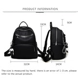 Casual Outdoor Woman Backpack Oxford High School Student Teenage Girl Book Bags