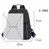 Casual Anti-Theft Woman Backpack for Traveling Outdoors