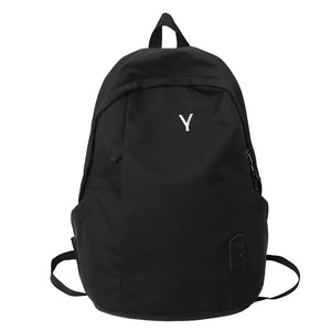 Nylon Backpacks Female College Student Woman Bookbag