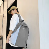 Nylon Backpacks Female College Student Woman Bookbag