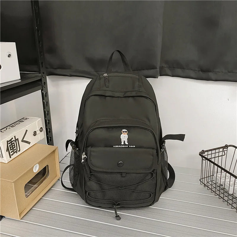 Japanese Schoolbag Woman Bookbag Unisex Female Student Men Bag