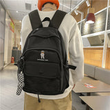 Japanese Schoolbag Woman Bookbag Unisex Female Student Men Bag