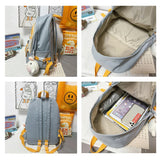 Elementary School Pink Bags Summer Backpack Women Watertight Ultra-light