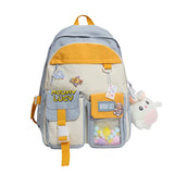 Elementary School Pink Bags Summer Backpack Women Watertight Ultra-light