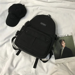 Nylon Large Capacity Women Backpack Waterproof Unisex Lady Mochila