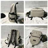 Nylon Large Capacity Women Backpack Waterproof Unisex Lady Mochila