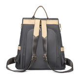 Oxford Patchwork Travel Backpack for Women Laptop Ladies Casual Backpack