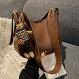 PU Leather Shoulder Bags Vintage Sac A Main Femme Handbag