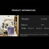 High School Large Capacity Women Backpack Middle Student Female Preppy Bookbag