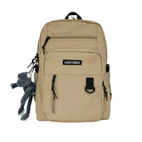 Multifunctional Nylon Backpack for Women - Casual Laptop Bag
