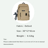 Multifunctional Nylon Backpack for Women - Casual Laptop Bag