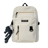 Multifunctional Nylon Backpack for Women - Casual Laptop Bag