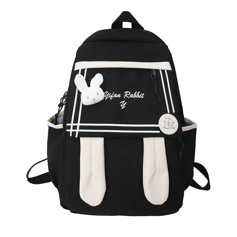 Nylon Female Backpack Student Shoulder Bag Schoolbag