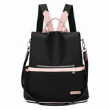Small Backpack Woman Oxford Ladies Shoulder Backpack Satchel Waterproof