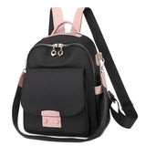 Pink Women's Small Backpack Travel Shoulder Bag