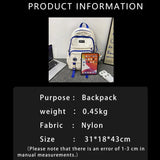 Large Capacity Backpack School Bag for High School Students