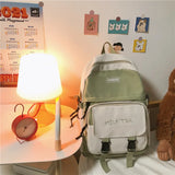 Women's Nylon Backpacks for School and Campus