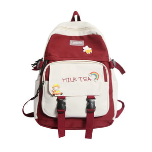Women's Nylon Backpacks for School and Campus