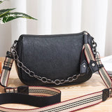Vintage PU Leather Chain Shoulder Bags for Women