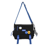 Nylon Messenger Bag for Men and Women