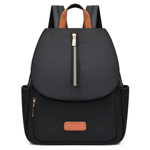 Anti-theft Backpack Women Casual College Students Schoolbags Female Oxford