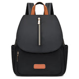 Anti-theft Backpack Women Casual College Students Schoolbags Female Oxford
