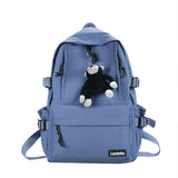 Nylon Shoulder Bag Large Capacity Waterproof Zipper Bag