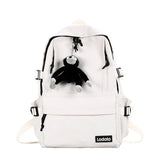 Nylon Shoulder Bag Large Capacity Waterproof Zipper Bag