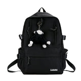 Nylon Shoulder Bag Large Capacity Waterproof Zipper Bag