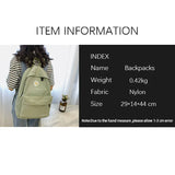 Embroidery Flower Students Backpack Girls Mochila