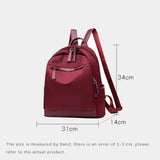 Casual Oxford Mini Ladies Backpack School Bag for Teenage Girls