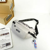 Nylon Waist Pack Multi-layer Pockets Hip-Hop Chest Bag