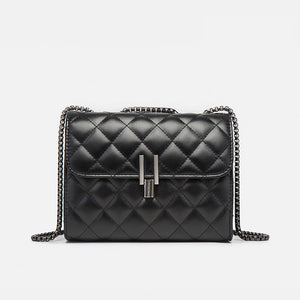 Classic Chain Shoulder Bag PU Flap Female Crossbody Bag