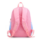 Embroidered Primary Student Girls Pink Gradient Backpack