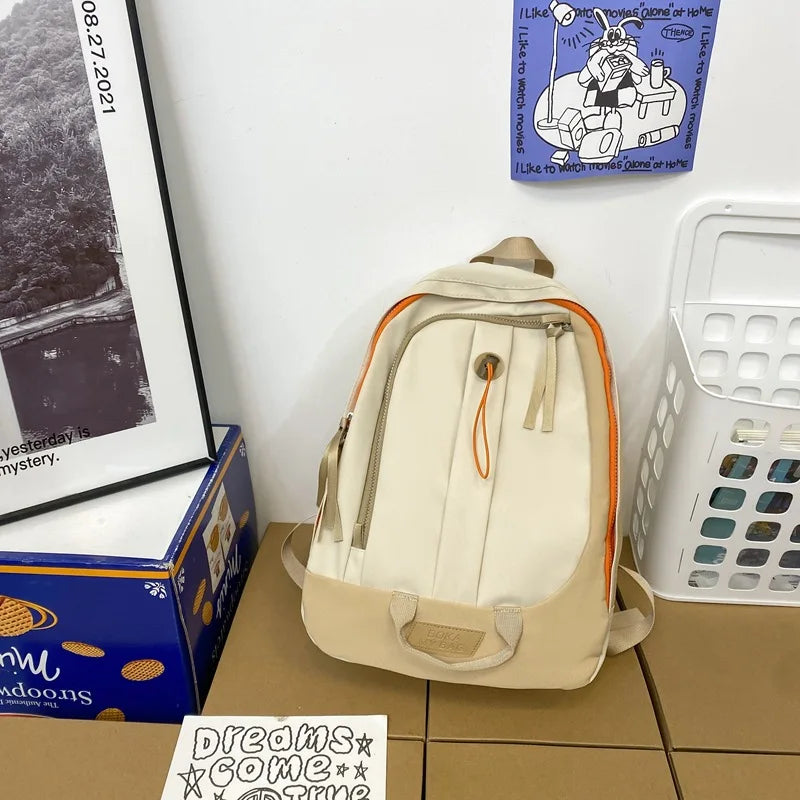 Large Capacity Nylon School Backpacks